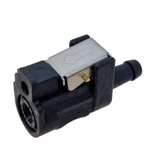 Bensinkobling, Mot motor. 8 mm slangestuss.