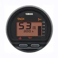 Turteller, trim og olje. Yamaha opp til 2004 modell.