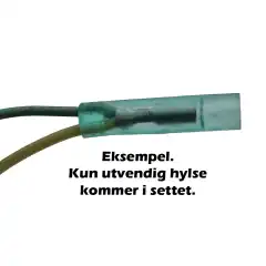 For 2 ledninger inn.. Se bilde.