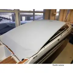 Rustfri vindskjerm-ramme