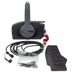 Innebygd stopp/d&oslash;dmannsknapp med ledning.